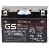 Μπαταρία GS GT9B-4 12V AGM High Performance Battery Capacity 20hr 8.4 (Ah):EN1 (Amps): 130CCA