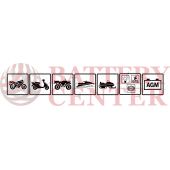 Μπαταρία Μοτοσυκλέτας EXIDE  ETΧ12-BS  AGM  10AH  150EN Αντιστοιχία  YTX12-BS