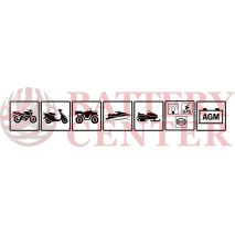 Μπαταρία Μοτοσυκλέτας BS-BATTERY  BTZ12S-BS  MF 11.6AH 215EN Αντιστοιχία YTZ12S-BS - TTZ12S-BS