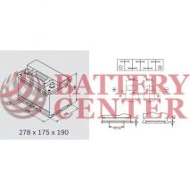 Μπαταρία Varta Black Dynamic E13 12V Capacity 20hr 70(Ah):EN (Amps): 640EN Εκκίνησης