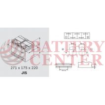 Μπαταρία Varta Blue Dynamic E23 12V Capacity 20hr  70(Ah):EN (Amps): 630EN Εκκίνησης
