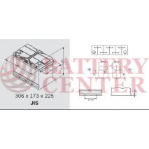 Μπαταρία Varta Blue Dynamic G8 12V Capacity 20hr  95(Ah):EN (Amps): 830EN Εκκίνησης