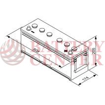 Μπαταρία Varta Promotive Black K11 Heavy Duty 12V Capacity 20hr 143(Ah):EN (Amps): 900EN Εκκίνησης