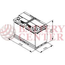 Μπαταρία Varta Promotive Black H9 12V Capacity 20hr 100(Ah):EN (Amps): 720EN Εκκίνησης