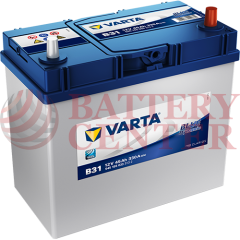 Μπαταρία Varta Blue Dynamic B31 12V Capacity 20hr 45 (Ah):EN (Amps): 330EN Εκκίνησης