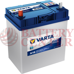 Μπαταρία Varta Blue Dynamic A15 12V Capacity 20hr  40(Ah):EN (Amps): 330EN Εκκίνησης