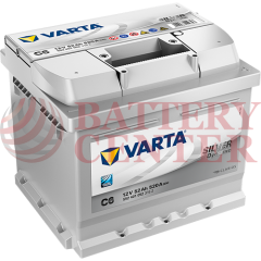 Μπαταρία Varta Silver Dynamic C6 12V Capacity 20hr 52 (Ah):EN (Amps): 520EN Εκκίνησης