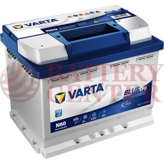 Μπαταρία Varta Blue Dynamic EFB Technology N60 12V Capacity 20hr 60 (Ah):EN (Amps): 640EN Εκκίνησης