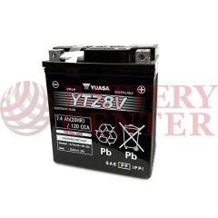 Μπαταρία Yuasa YTZ8V 12V MF Battery Capacity 20hr 7.4 (Ah):EN1 (Amps):120CCA