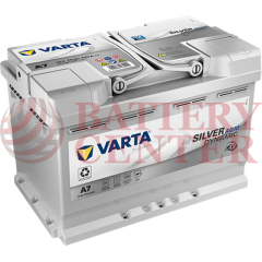 Μπαταρία Varta Silver Dynamic AGM Technology A7 12V Capacity 20hr 70 (Ah):EN (Amps): 760EN Εκκίνησης