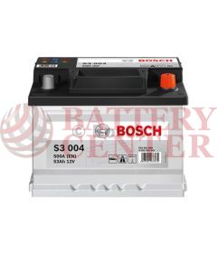 Μπαταρία Bosch  S3004 12V Capacity 20hr 53 (Ah):EN (Amps): 500EN Εκκίνησης