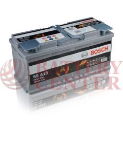 Μπαταρία Bosch S5A15 Start Stop AGM 12V Capacity 20hr 105 (Ah):EN (Amps): 950EN Εκκίνησης