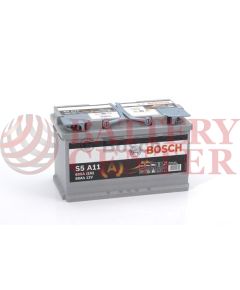 Μπαταρία Bosch S5A11 Start Stop AGM 12V Capacity 20hr 80 (Ah):EN (Amps): 800EN Εκκίνησης