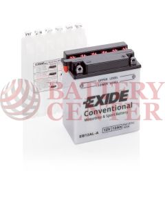 Μπαταρία Exide Conventional EB12AL-A 12V Battery Capacity 20hr 12 (Ah):EN1 (Amps): 165CCA