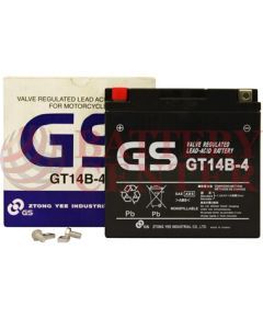 Μπαταρία GS GT14B-4 12V AGM High Performance Battery Capacity 20hr 12.6 (Ah):EN1 (Amps): 190CCA