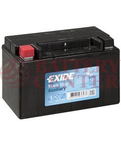 Μπαταρία Exide AGM EK091 Start Stop Auxiliary 12V Battery Capacity 20hr 9 (Ah):EN1 (Amps): 120CCA