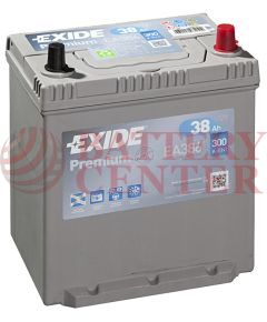 Μπαταρία Exide Premium EA386 12V Capacity 20hr  38 (Ah):EN (Amps): 300EN Εκκίνησης