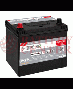 Μπαταρία Αυτοκινήτου Omnitech Batteries High Performance D23L EFB  65 Start Stop 12V  Capacity 20hr 65(Ah):EN (Amps): 650EN Εκκίνησης