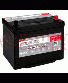 Μπαταρία Αυτοκινήτου Omnitech Batteries High Performance D26R EFB 72 Start Stop 12V  Capacity 20hr 72(Ah):EN (Amps): 760EN Εκκίνησης