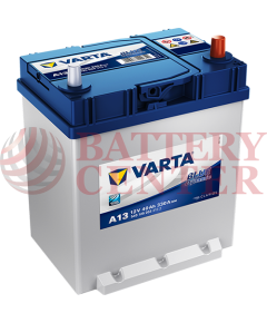 Μπαταρία Varta Blue Dynamic A13 12V Capacity 20hr 40 (Ah):EN (Amps): 330EN Εκκίνησης