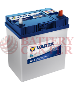 Μπαταρία Varta Blue Dynamic A14 12V Capacity 20hr 40 (Ah):EN (Amps): 330EN Εκκίνησης