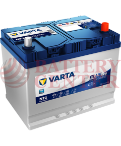 Μπαταρία Varta Blue Dynamic EFB Technology N72 12V Capacity 20hr 72 (Ah):EN (Amps): 760EN Εκκίνησης