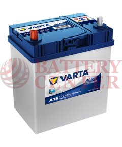 Μπαταρία Varta Blue Dynamic A15 12V Capacity 20hr  40(Ah):EN (Amps): 330EN Εκκίνησης