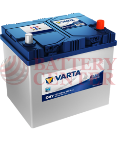 Μπαταρία Varta Blue Dynamic D47 12V Capacity 20hr  60(Ah):EN (Amps): 540EN Εκκίνησης