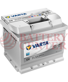 Μπαταρία Varta Silver Dynamic C6 12V Capacity 20hr 52 (Ah):EN (Amps): 520EN Εκκίνησης