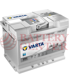 Μπαταρία Varta Silver Dynamic AGM Technology D52 12V Capacity 20hr 60 (Ah):EN (Amps): 680EN Εκκίνησης
