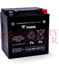 Μπαταρία Yuasa YIX30L-BS 12V MF Battery Capacity 20hr 31.6 (Ah): EN1 (Amps): 400CCA