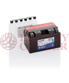 Μπαταρία Μοτοσυκλέτας EXIDE  ETZ10-BS  AGM  8AH  145EN Αντιστοιχία  ETZ10-BS