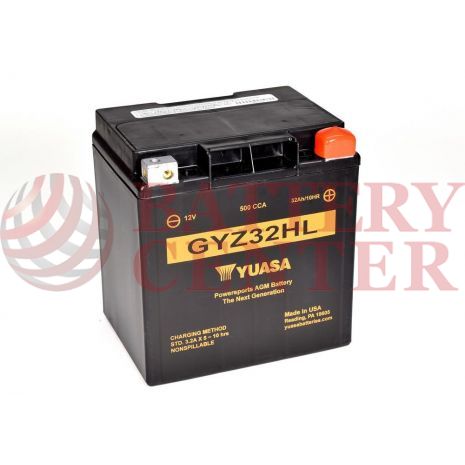 Μπαταρία Yuasa GYZ32HL 12V MF Battery Capacity 20hr 33.7(Ah): EN1 (Amps):  500CCA