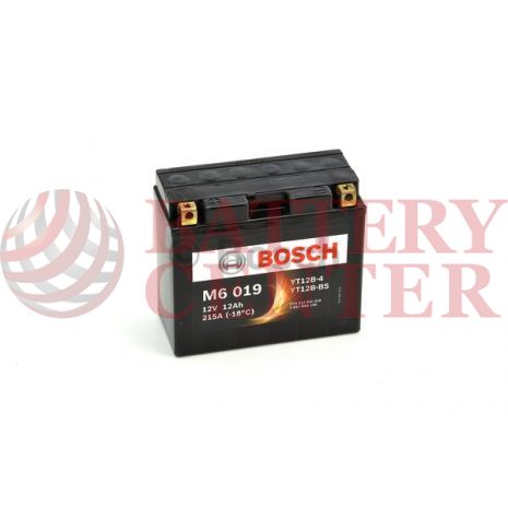 Μπαταρία Bosch YT12B-BS M6019 12V AGM  Battery Capacity 10hr 12(Ah):EN1 (Amps): 215CCA