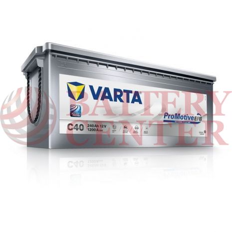 Μπαταρία Varta Promotive EFB C40 Extended Cycle Life  12V Capacity 20hr 240 (Ah):EN (Amps): 1200EN Εκκίνησης
