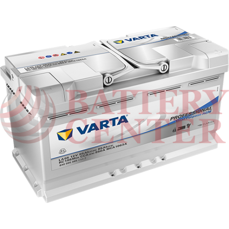 Varta LA95 Marine-Leizure Professional Dual Purpose AGM 12V 95Ah (C20) RC198Min MCA1063A  850EN A Εκκίνησης