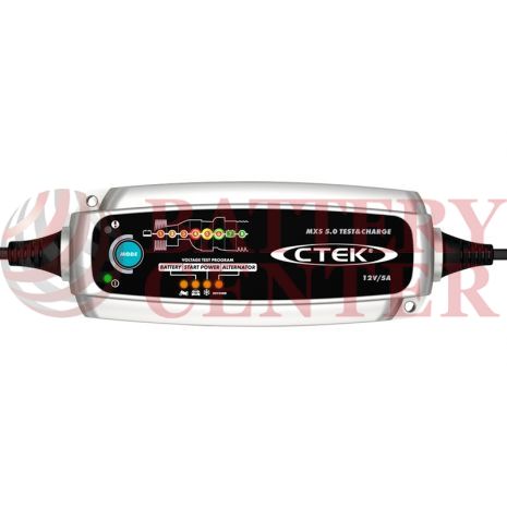 Φορτιστής συντηρητής Ctek MXS 5.0 Test &Charge