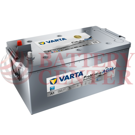 Μπαταρία Varta ProMotive AGM A1 Maximum Deep Cycle Power 12V Capacity 20hr 210 (Ah):EN (Amps): 1200EN Εκκίνησης