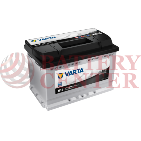Μπαταρία Varta Black Dynamic E13 12V Capacity 20hr 70(Ah):EN (Amps): 640EN Εκκίνησης