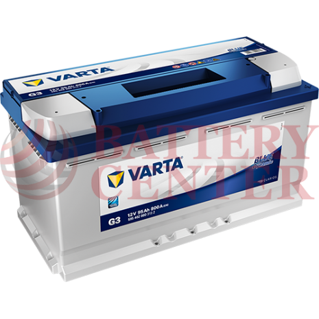 Μπαταρία Varta Blue Dynamic G3 12V Capacity 20hr  95 (Ah):EN (Amps): 800EN Εκκίνησης