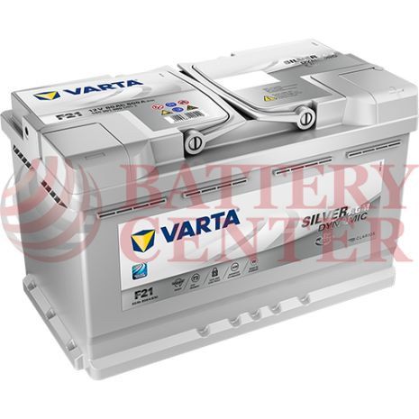 Μπαταρία Varta Silver Dynamic AGM Technology F21 12V Capacity 20hr 80 (Ah):EN (Amps): 800EN Εκκίνησης